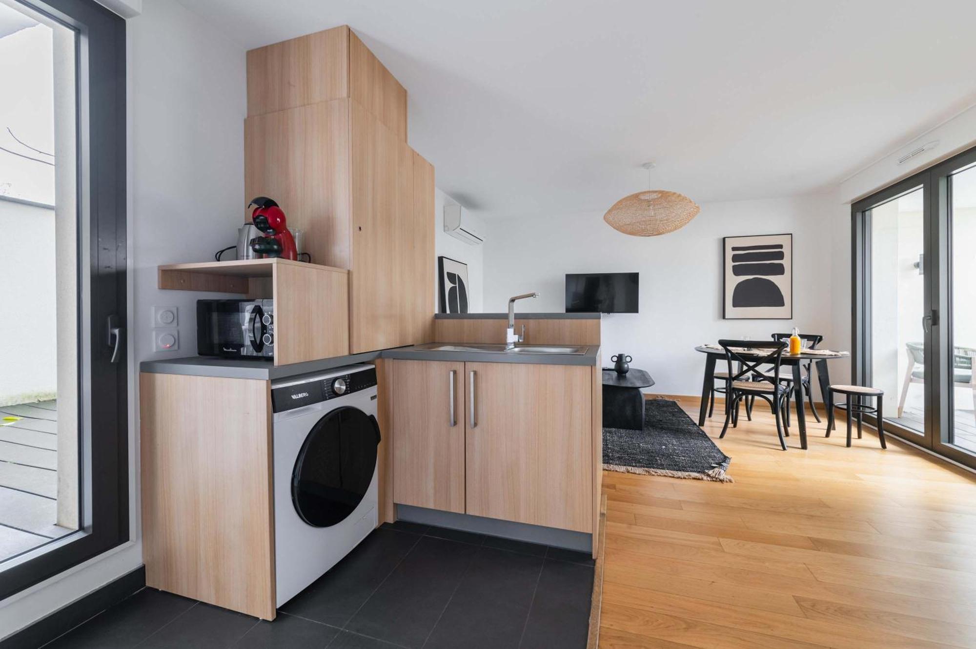Appartement Lumineux Avec Terrasse Courbevoie - 4P - Flat-Guest Eksteriør billede