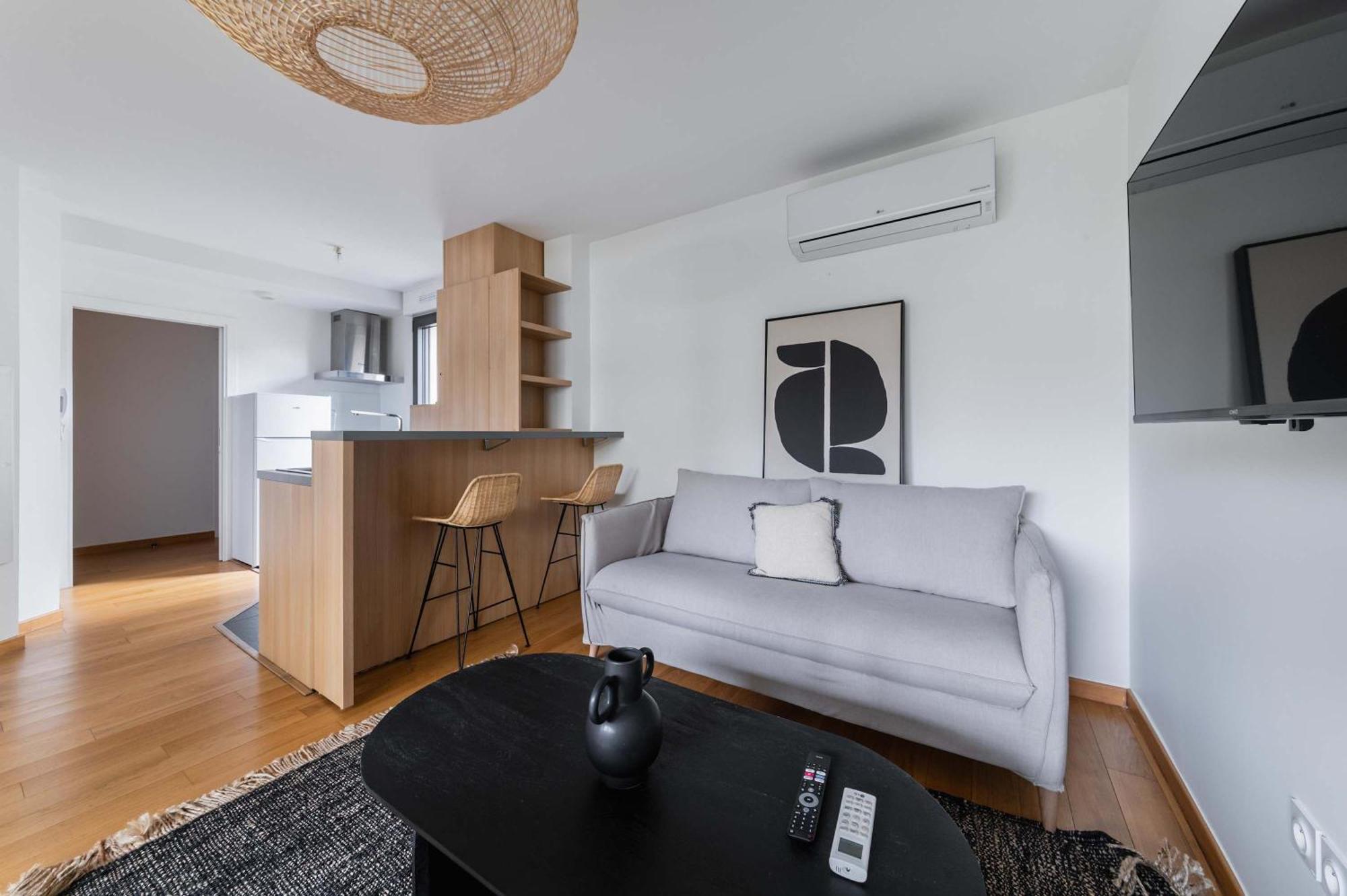 Appartement Lumineux Avec Terrasse Courbevoie - 4P - Flat-Guest Eksteriør billede